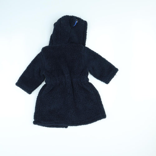Nutmeg Boys Blue Solid   Robe Size 2 Years  - BEAR