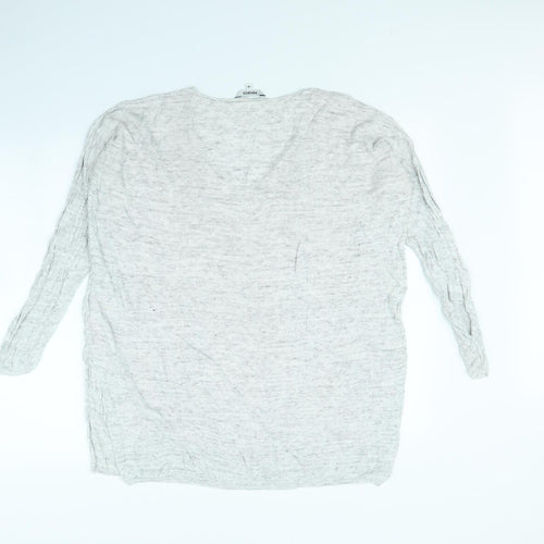 Pep & co Womens Grey   Pullover Jumper Size 14
