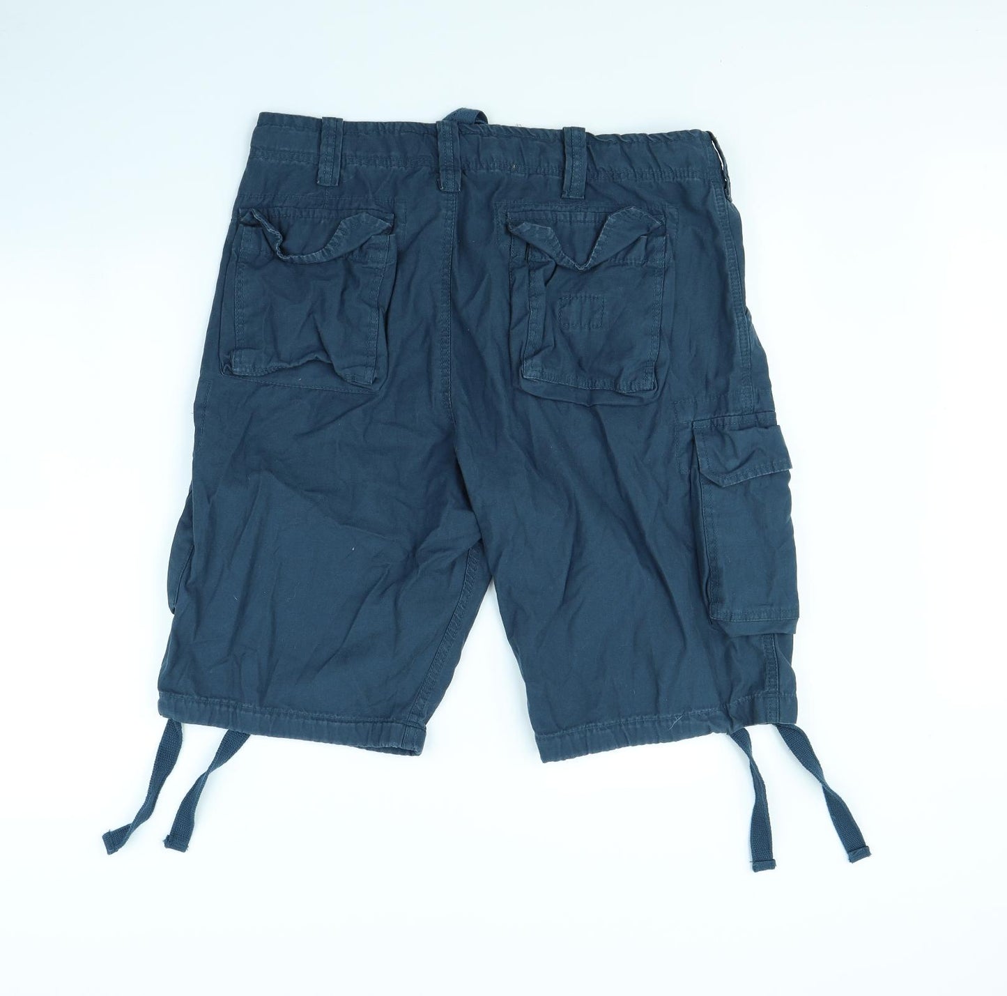 Surplus Mens Blue   Cargo Shorts Size XL