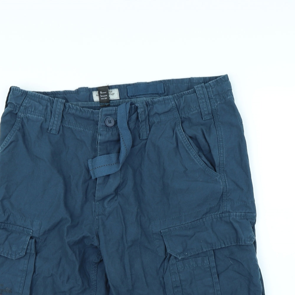 Surplus Mens Blue   Cargo Shorts Size XL