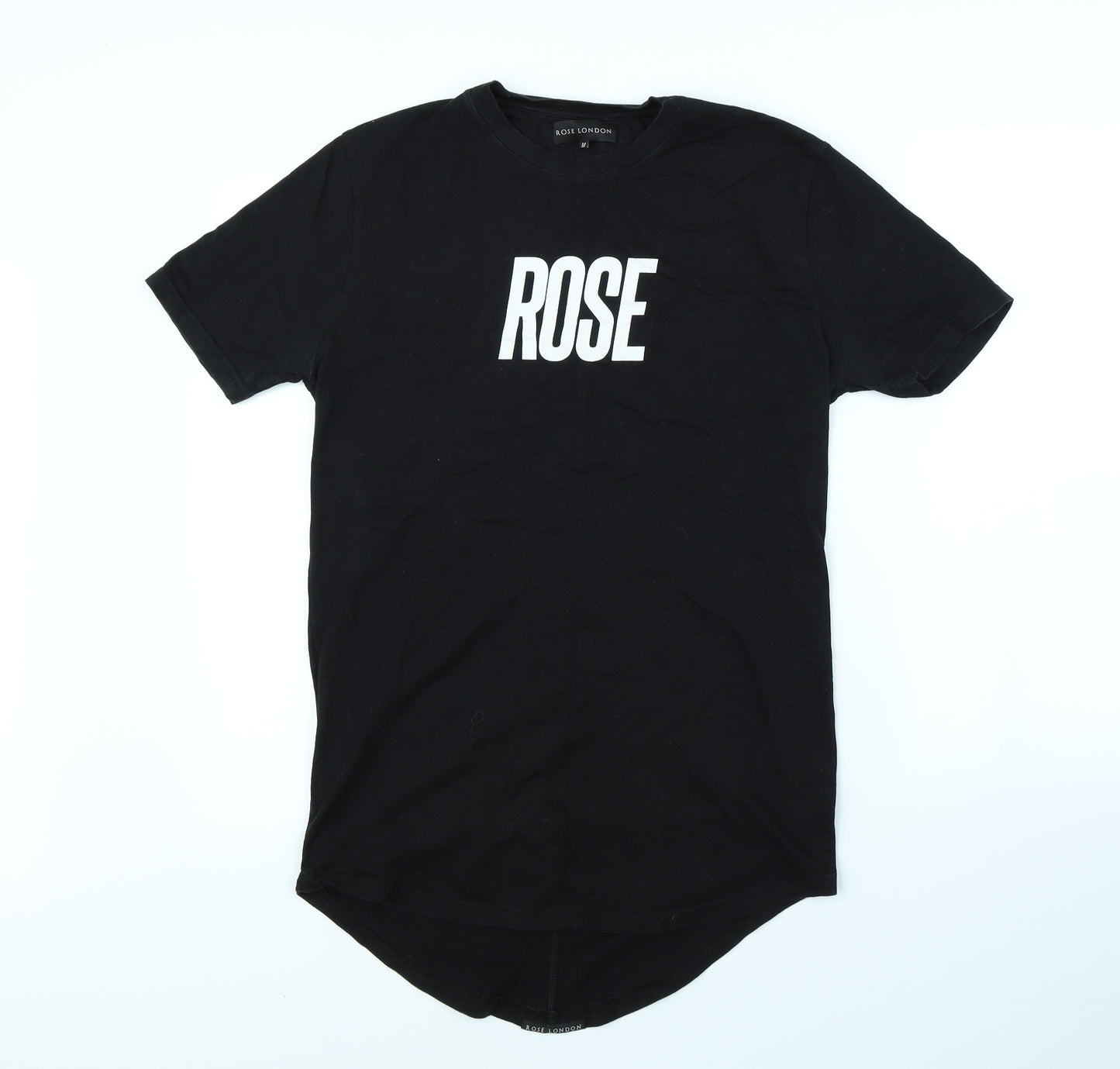 ROSE  Womens Black   T-Shirt Dress  Size M
