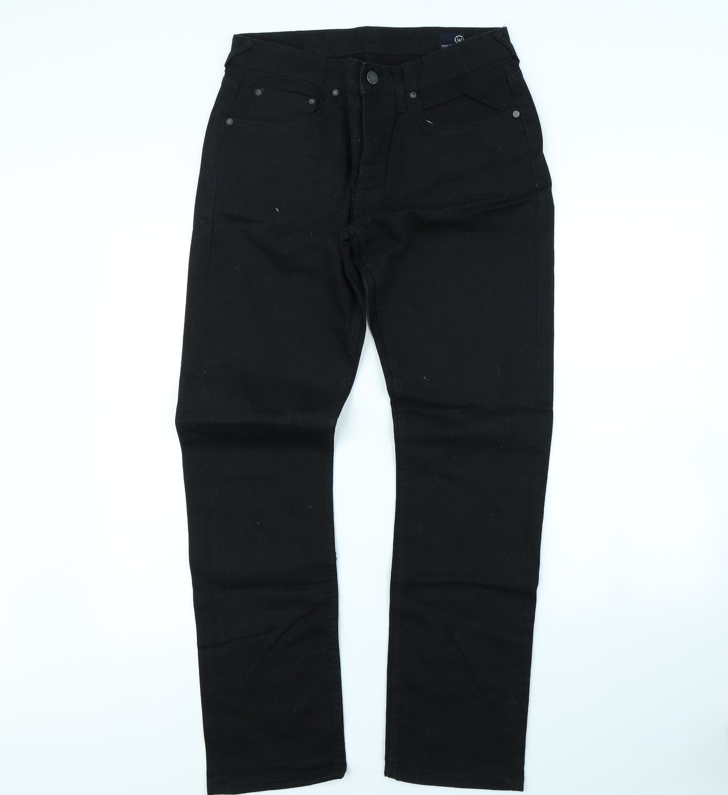 Duck & Cover Mens Black   Straight Jeans Size 32 in L32 in