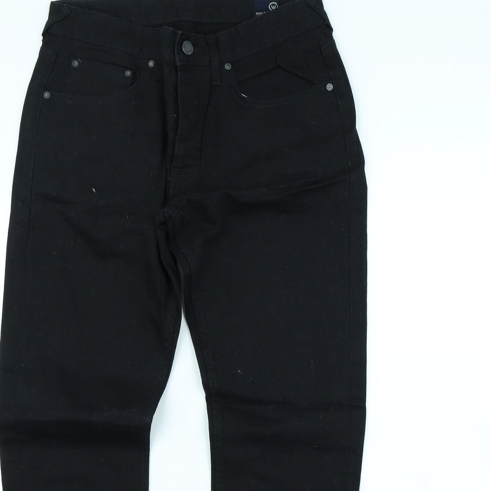 Duck & Cover Mens Black   Straight Jeans Size 32 in L32 in