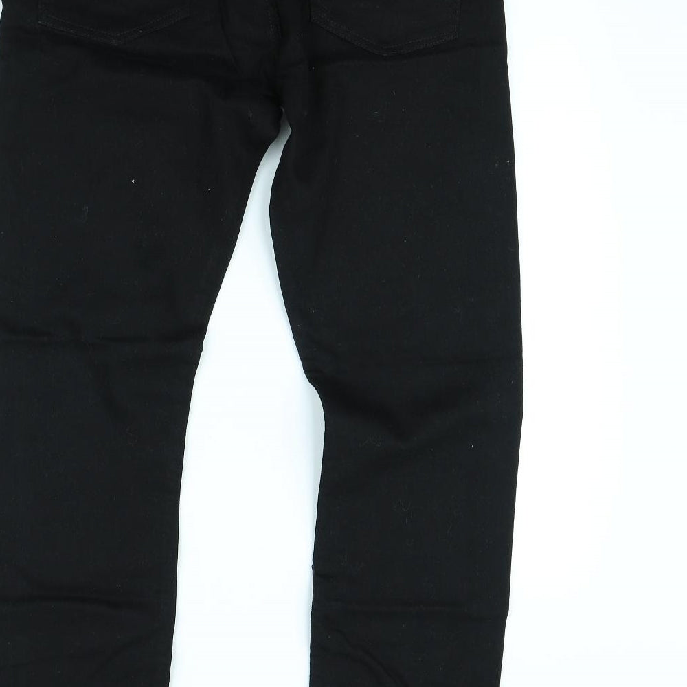Duck & Cover Mens Black   Straight Jeans Size 32 in L32 in