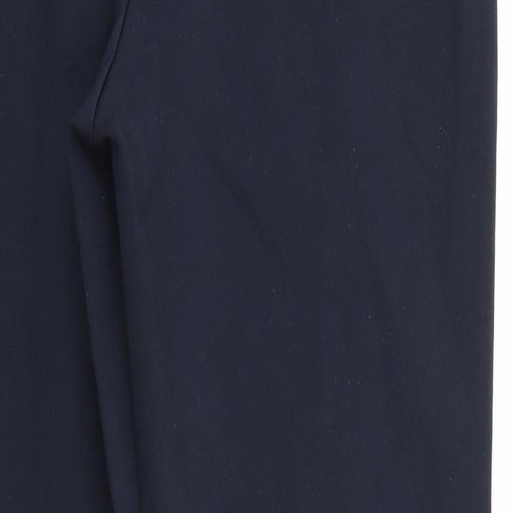 M&S Womens Blue   Trousers  Size 12 L26 in