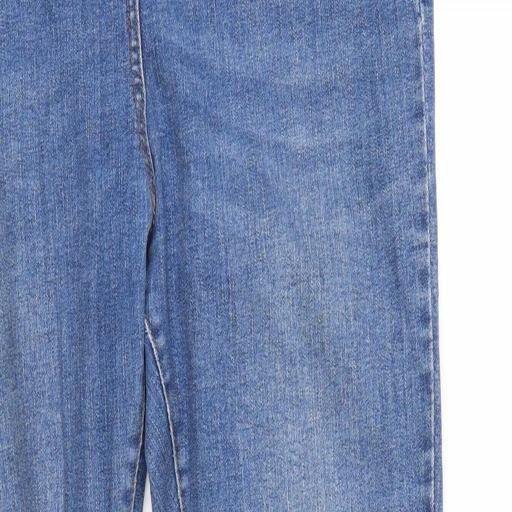 NEXT Womens Blue  Denim Skinny Jeans Size 16 L28 in