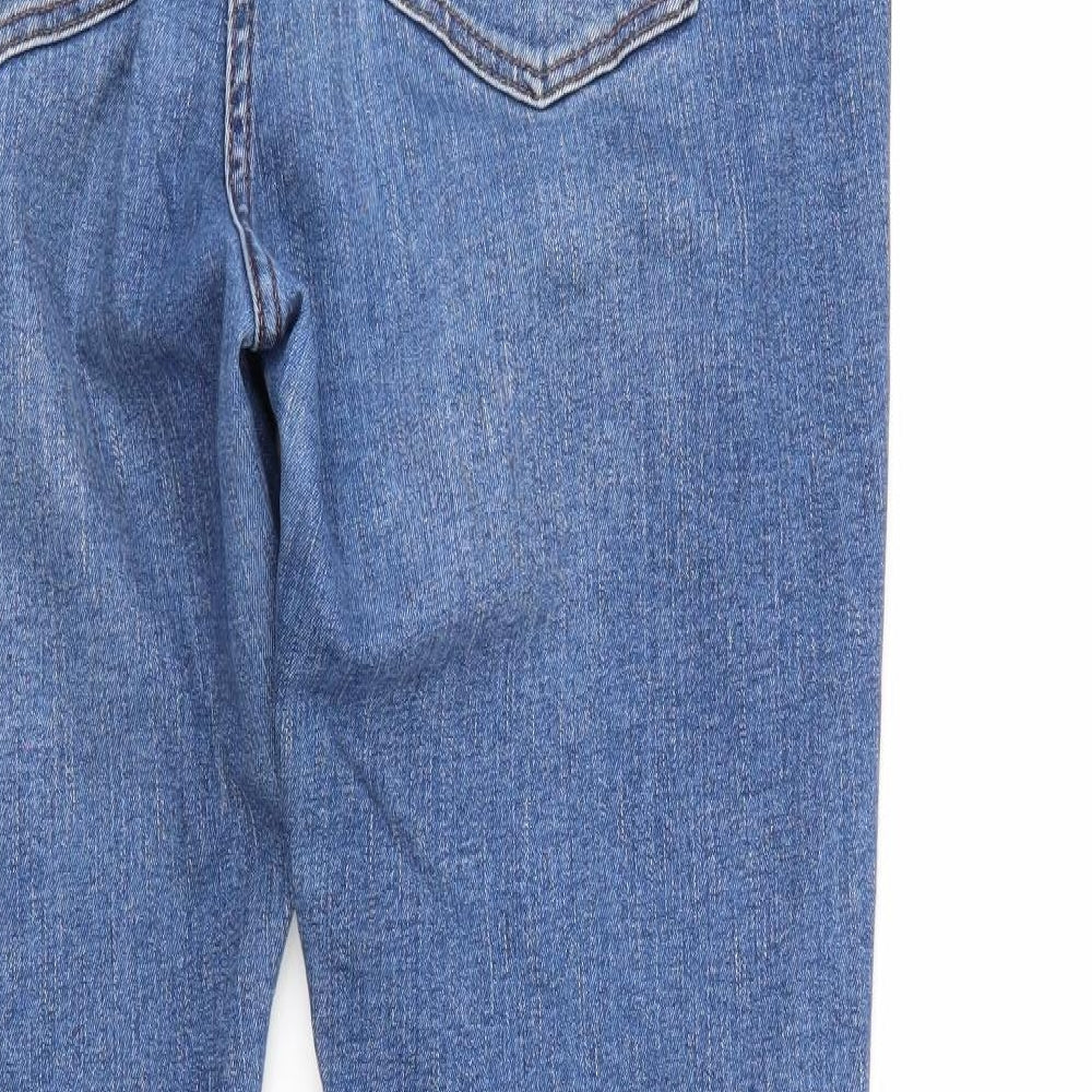 NEXT Womens Blue  Denim Skinny Jeans Size 16 L28 in