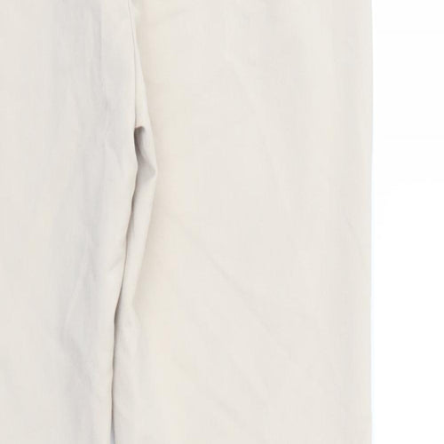 Monsoon Womens Ivory   Trousers  Size 30 in L26 in