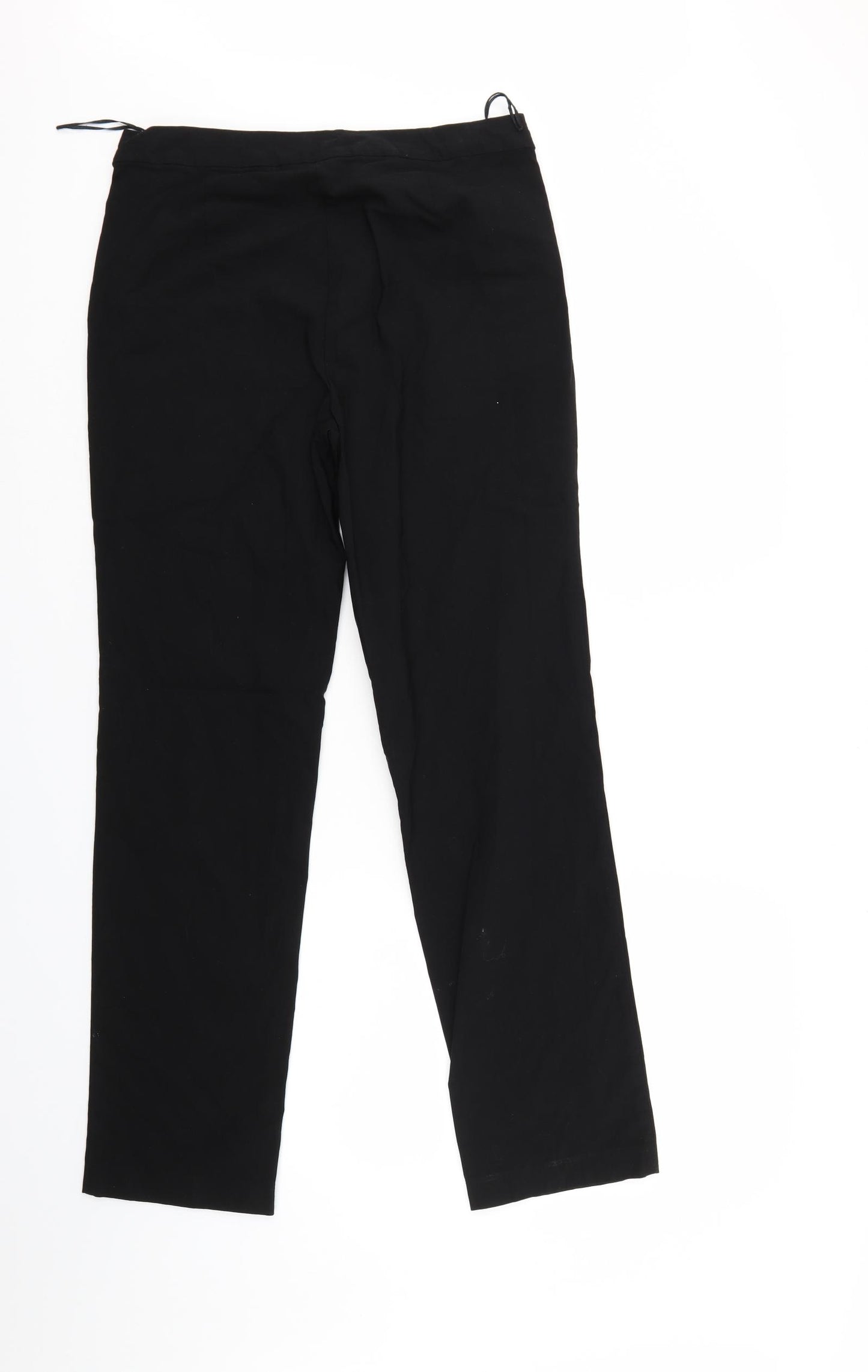 Papaya Womens Black   Trousers  Size 14 L30 in