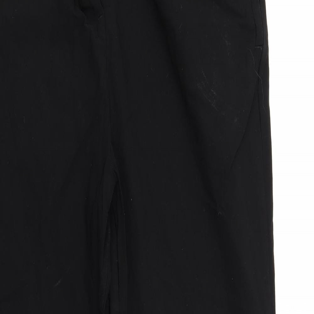 Papaya Womens Black   Trousers  Size 14 L30 in