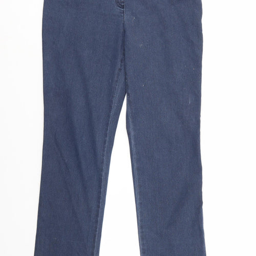Raphaela Womens Blue  Denim Jegging Jeans Size 12 L31 in