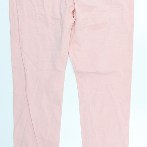 S. Oliver Womens Pink   Chino Trousers Size 16 L32 in