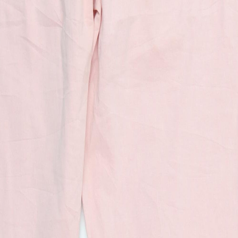 S. Oliver Womens Pink   Chino Trousers Size 16 L32 in