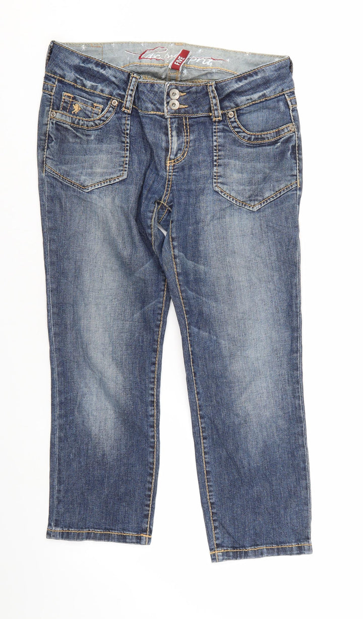 CDC Womens Blue Denim Cropped Jeans Size 30 in L23 in