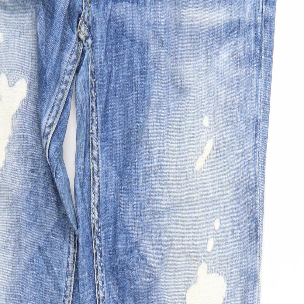 pepe Mens Blue  Denim Straight Jeans Size 29 L32 in