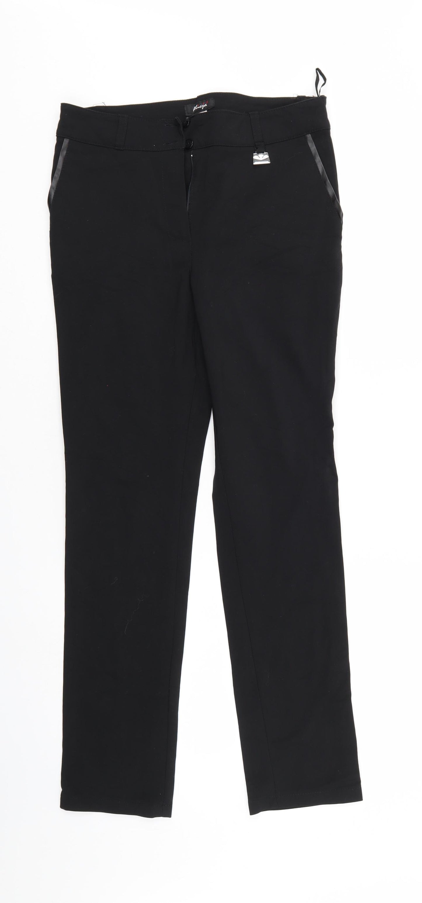 Alicia Womens Black   Trousers  Size 10 L29 in