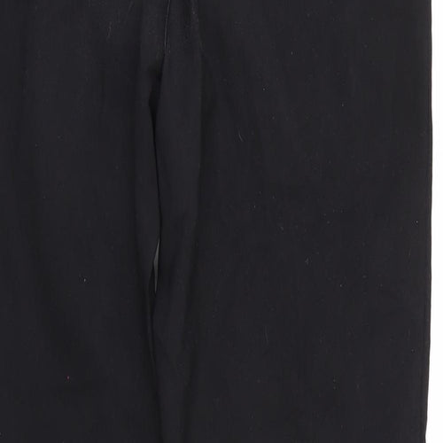 Freesia Womens Black  Denim Straight Jeans Size L L27 in