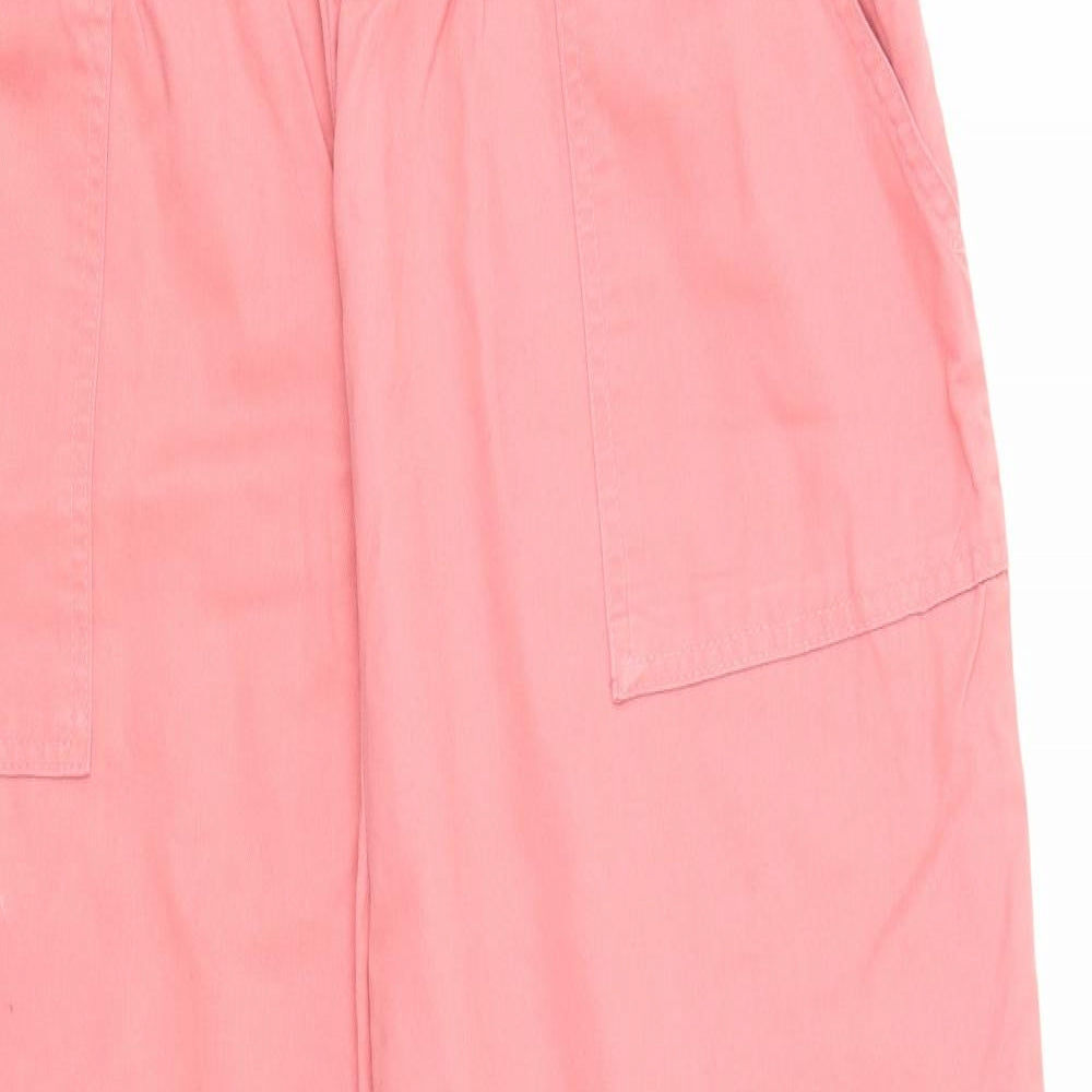 Damart Womens Pink  Denim Cropped Jeans Size 22 L25 in
