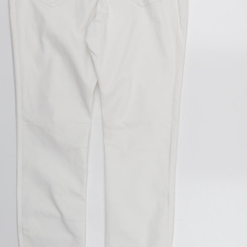 George Womens White   Jegging Jeans Size 14 L31 in