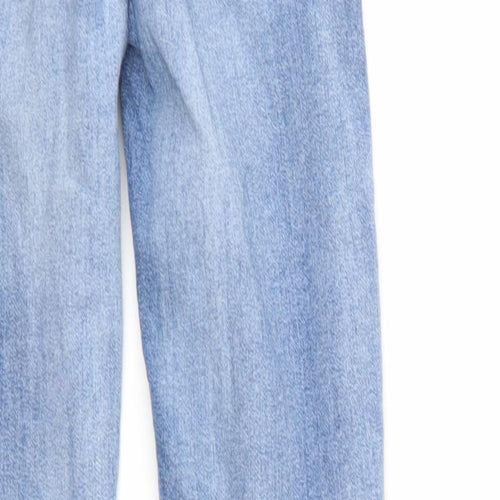 Divided Womens Blue  Denim Tapered Jeans Size 6 L28 in