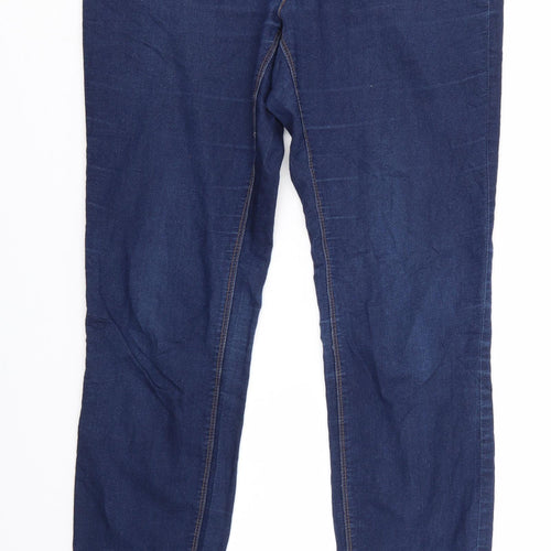 Yessica Womens Blue  Denim Tapered Jeans Size 12 L29 in