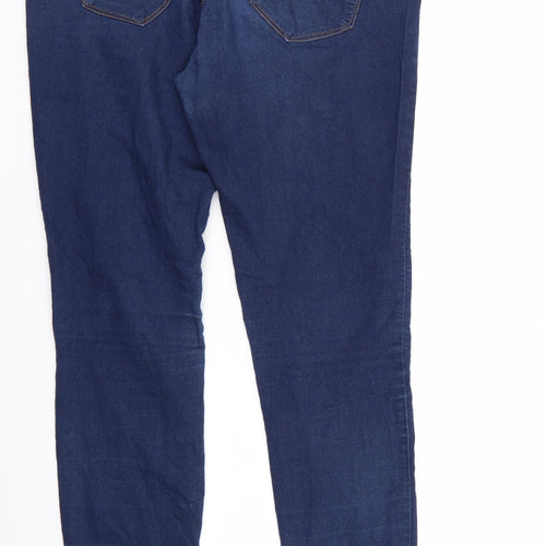 Yessica Womens Blue  Denim Tapered Jeans Size 12 L29 in