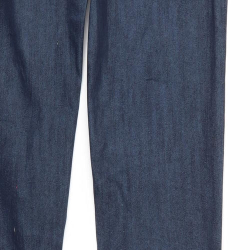 Made in Italy Mens Blue  Denim Straight Jeans Size 27 L32 in