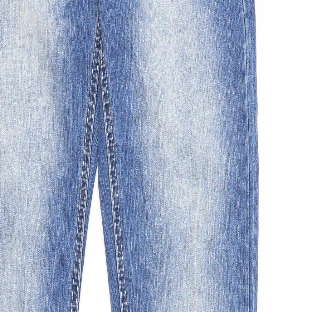 Terranova Womens Blue  Denim Straight Jeans Size M L31 in