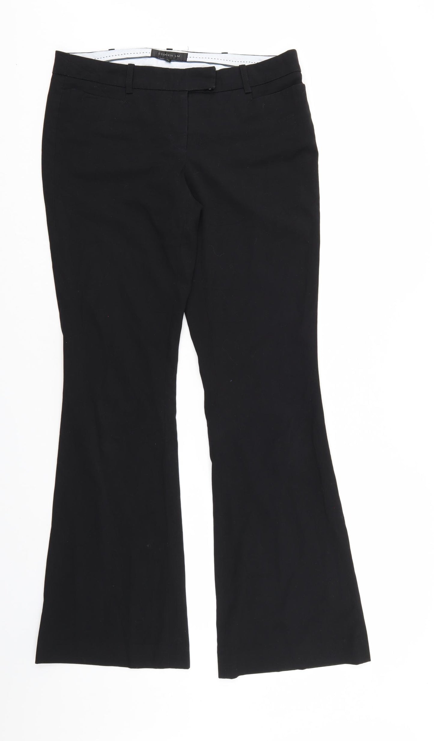 Stockh lm Womens Black   Sweatpants Trousers Size 10 L31 in