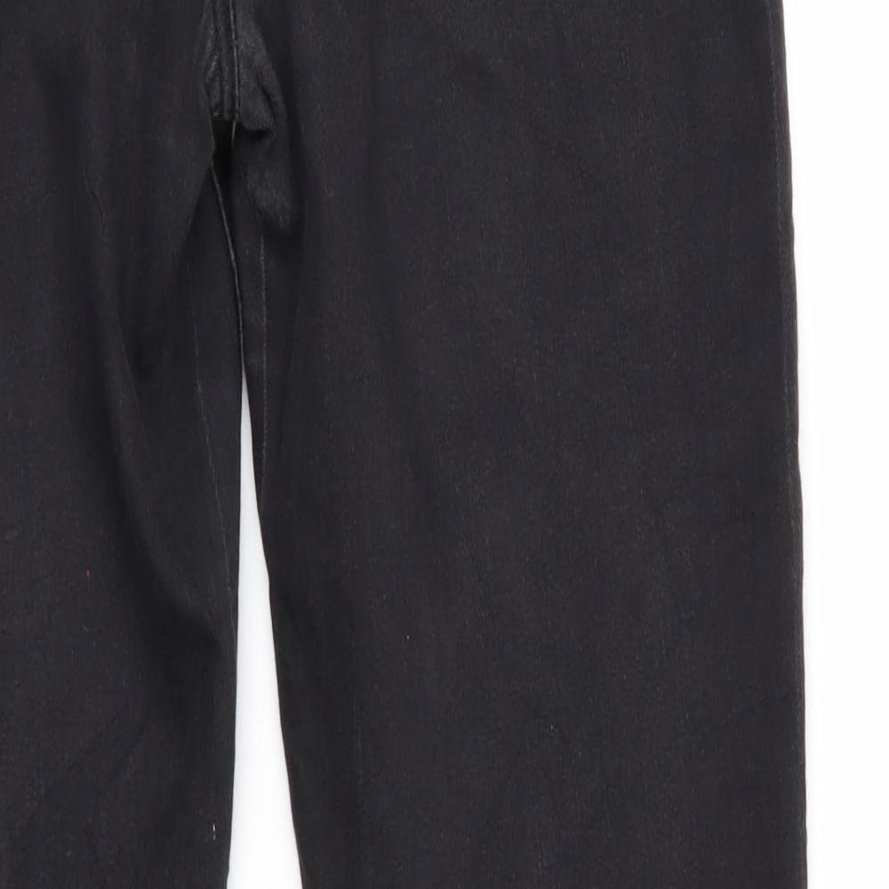 Amisu Womens Black  Denim Skinny Jeans Size 30 in L29 in