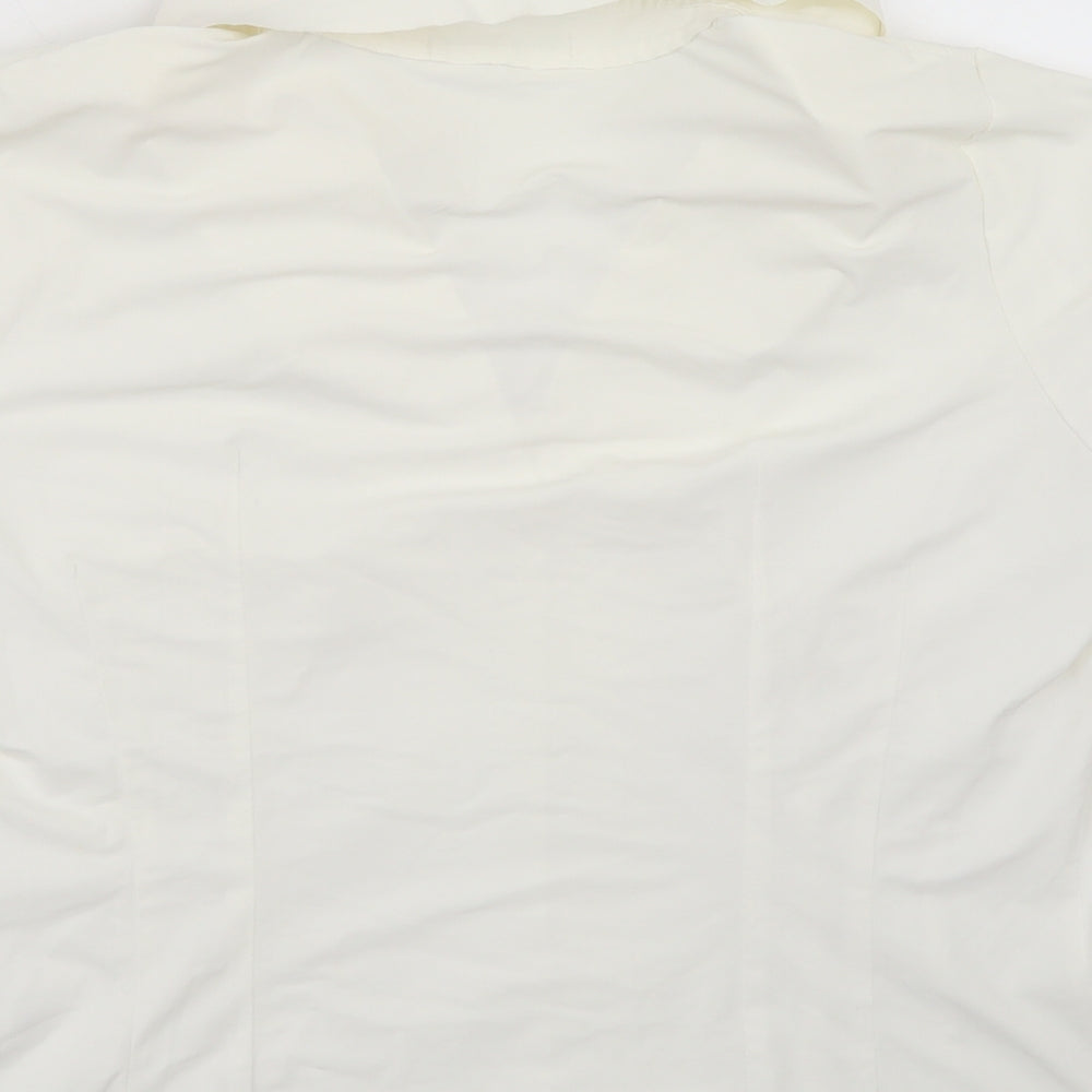 Marks and Spencer Womens White   Basic Blouse Size 18