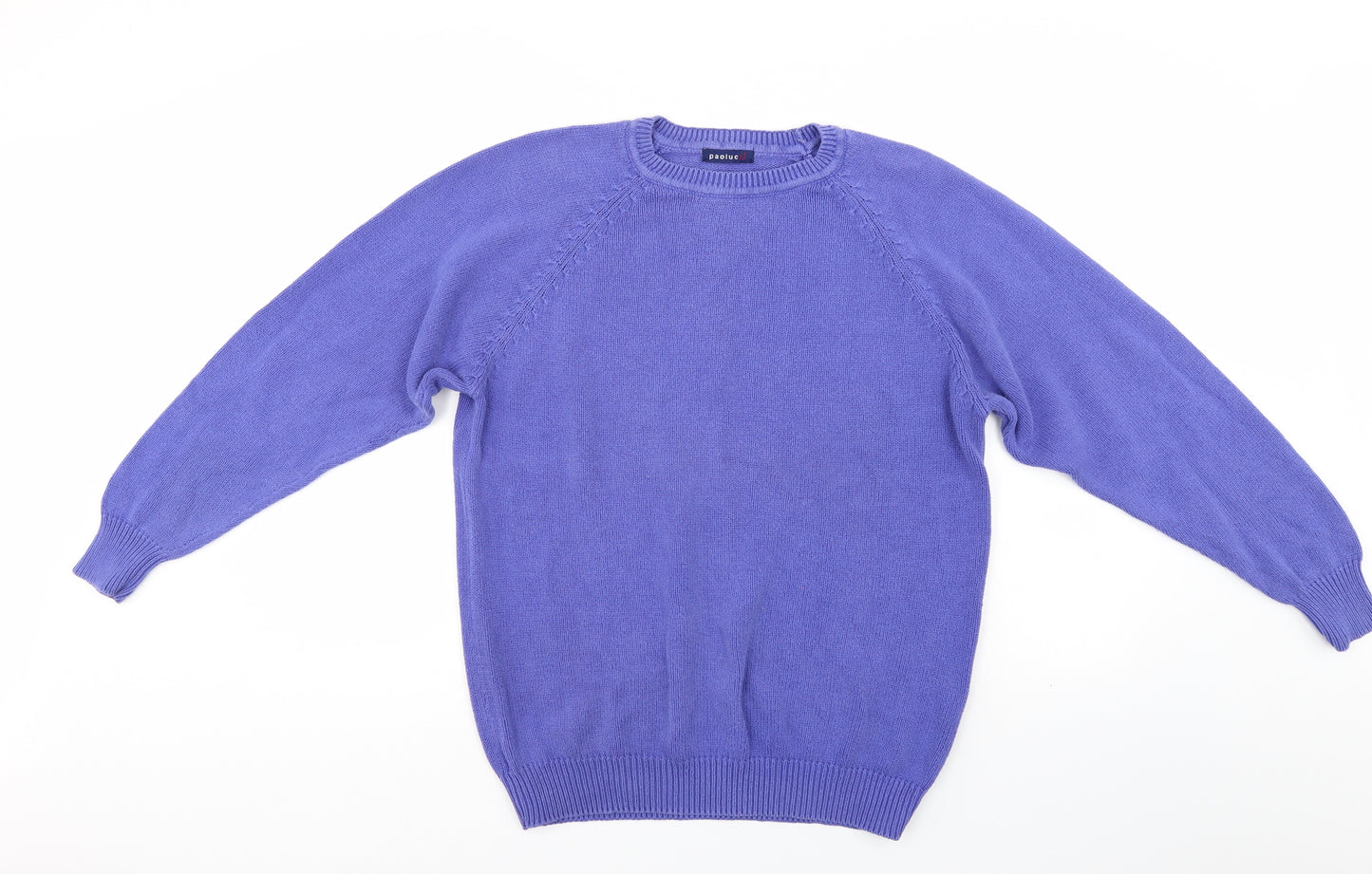 paolucci Mens Blue   Pullover Jumper Size M