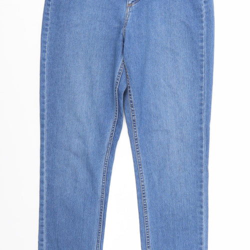 /denim Womens Blue  Denim Straight Jeans Size 31 in L26 in - Waist sewn in