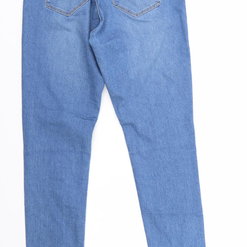 /denim Womens Blue  Denim Straight Jeans Size 31 in L26 in - Waist sewn in