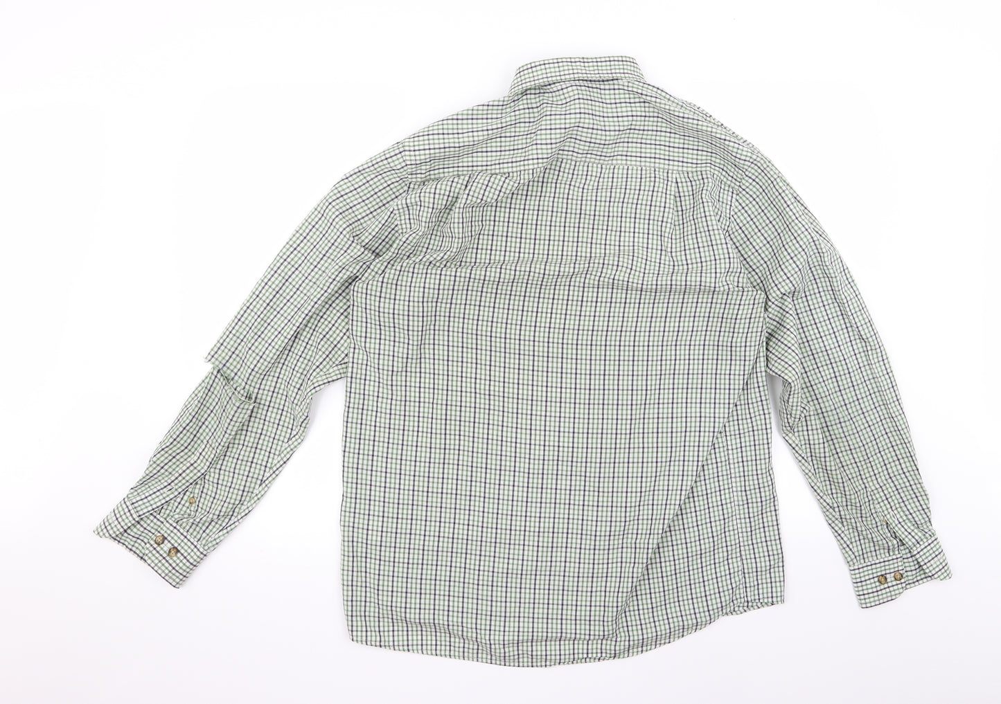 Primark Mens Green    Button-Up Size L