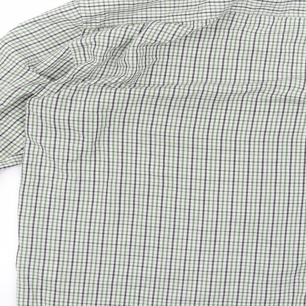 Primark Mens Green    Button-Up Size L