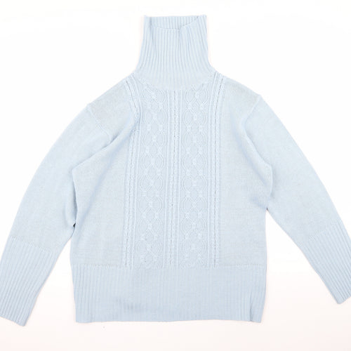jasmin Womens Blue   Pullover Jumper Size L