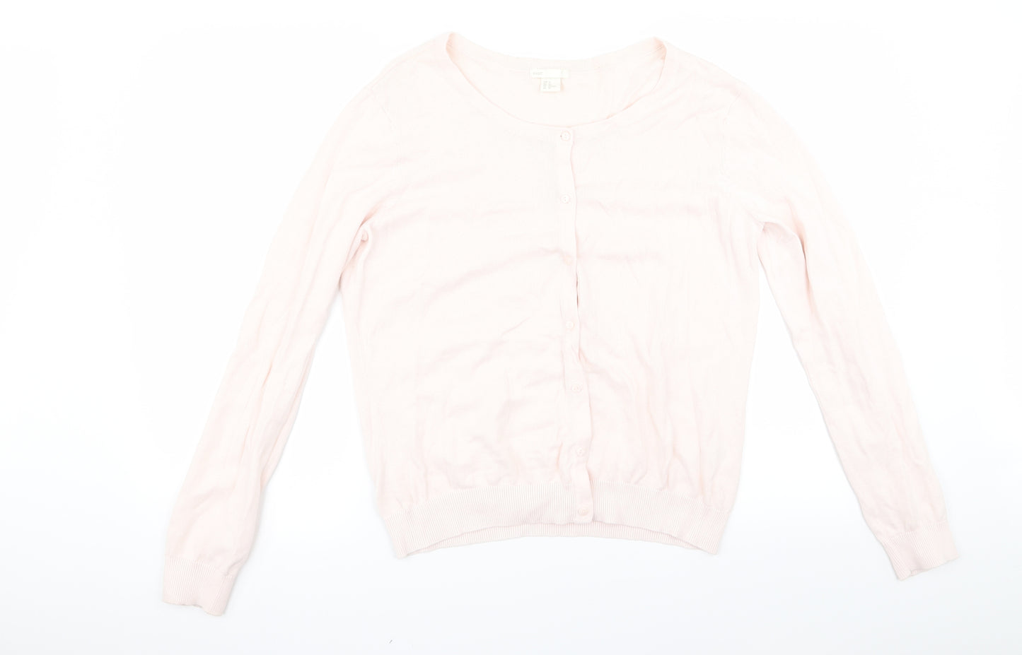 h*m Womens Pink   Cardigan Jumper Size XL