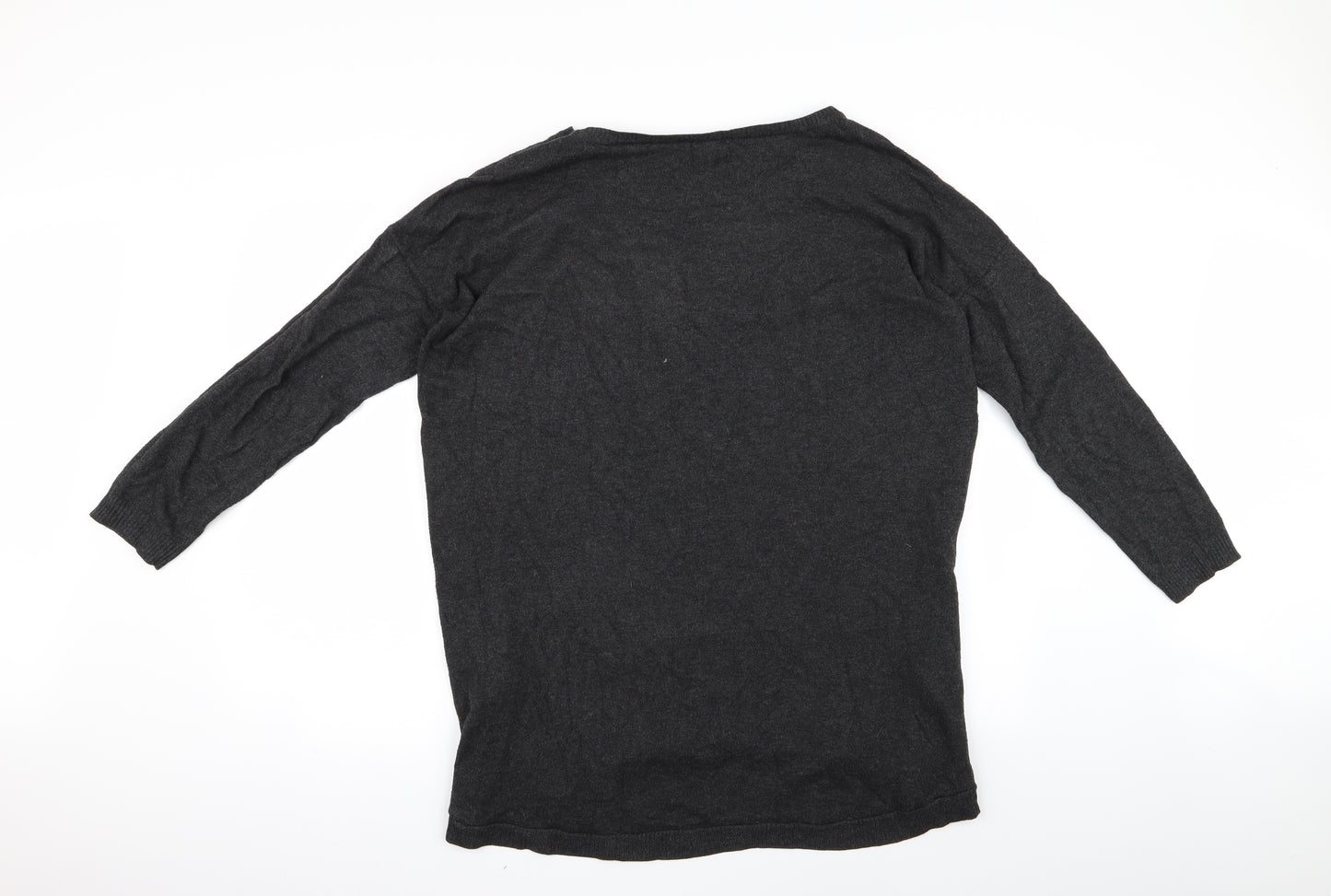 Preworn Womens Grey   Basic T-Shirt Size XL