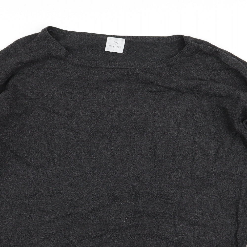 Preworn Womens Grey   Basic T-Shirt Size XL