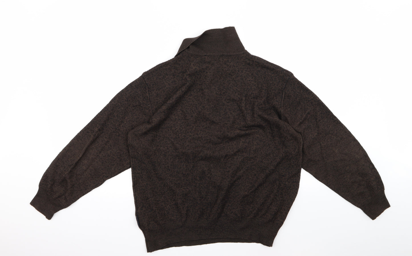 QUATTRO Mens Brown    Polo Size L