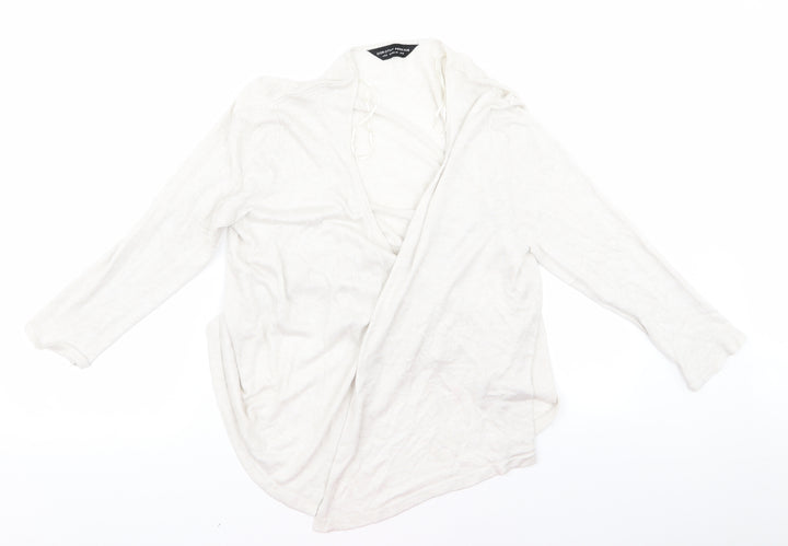 Dorothy Perkins Womens Beige   Cardigan Jumper Size 12