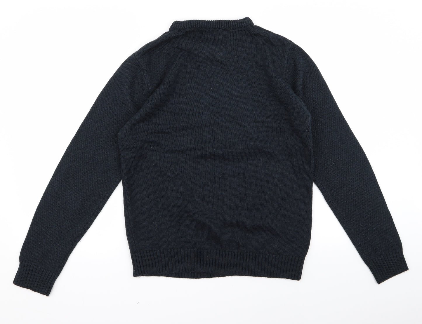 Primark Mens Blue   Pullover Jumper Size M