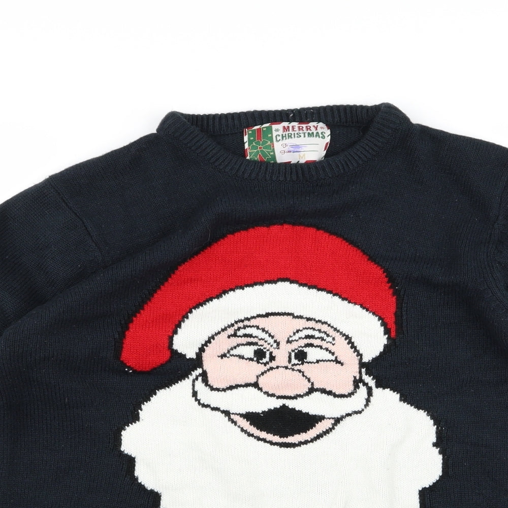 Primark Mens Blue   Pullover Jumper Size M