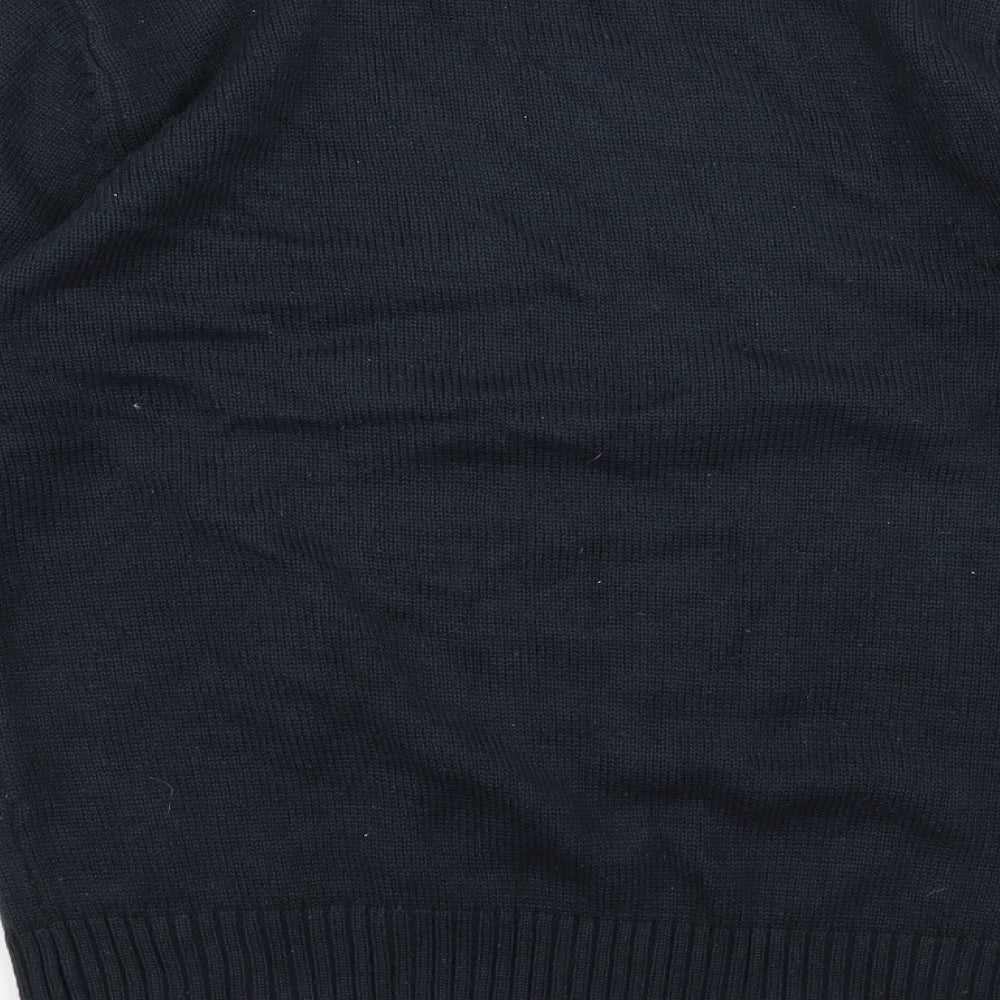 Primark Mens Blue   Pullover Jumper Size M