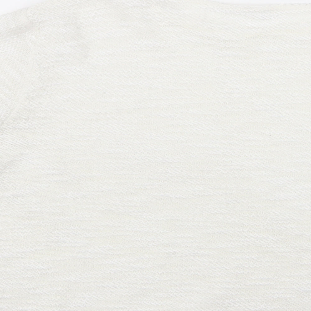 Preworn Womens White   Basic T-Shirt Size M