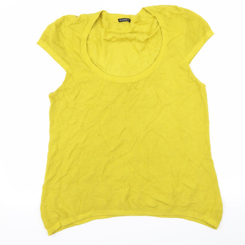 planet Womens Yellow   Vest Jumper Size XL