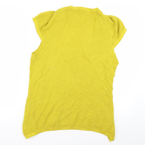 planet Womens Yellow   Vest Jumper Size XL