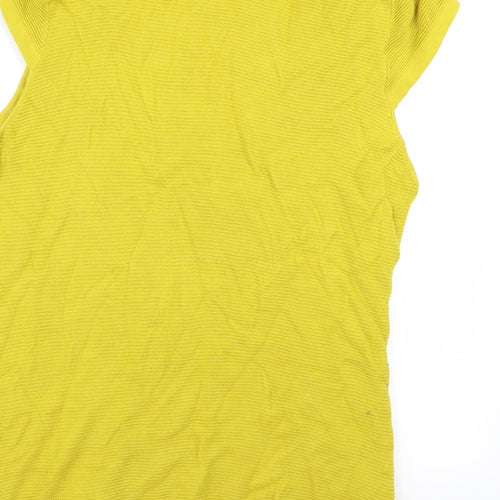 planet Womens Yellow   Vest Jumper Size XL