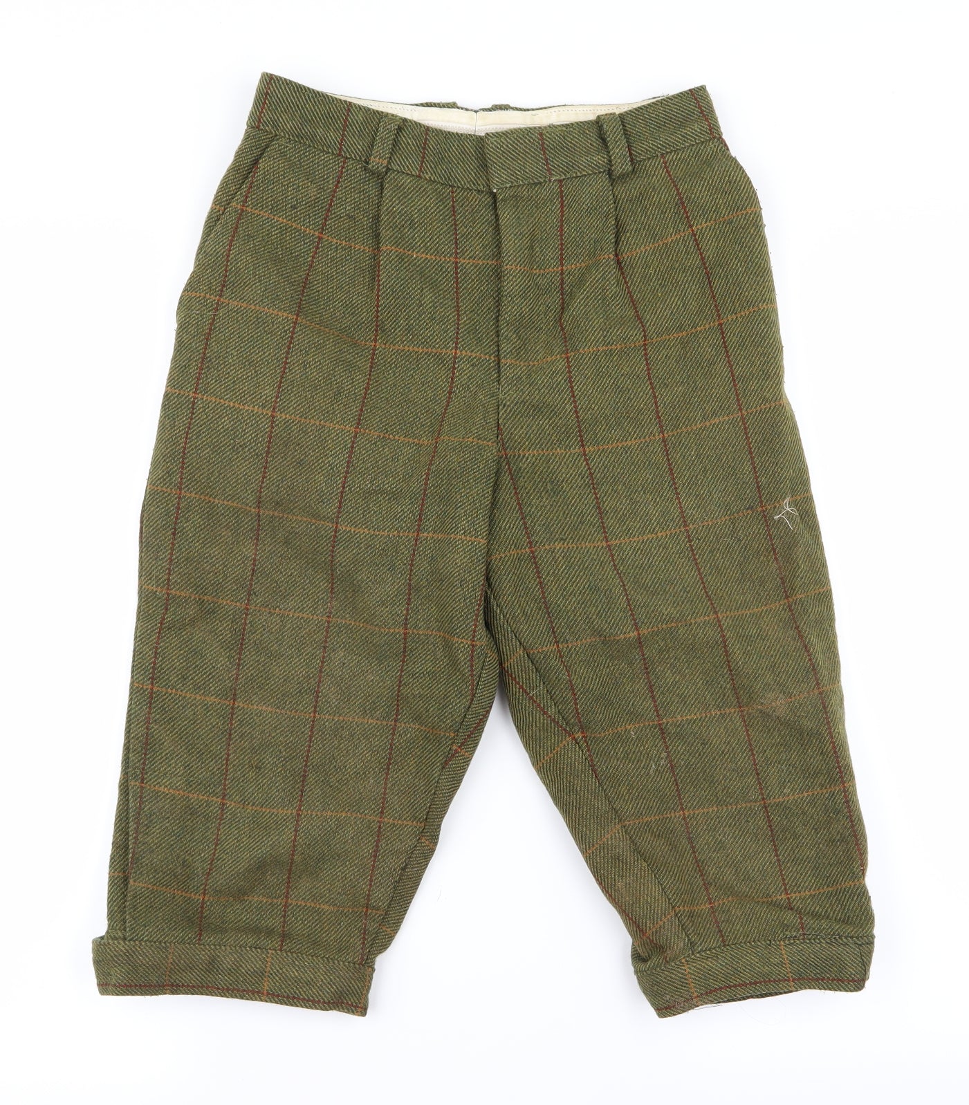 Preworn Mens Green   Chino Shorts Size 30 - v